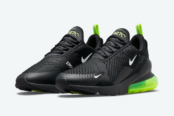 Giày Nike Air Max 270 'Black Neon' DO6392-001 - Ảnh 7