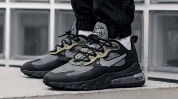 Giày Nike Air Max 270 React 'Camo' CT5528-001 - Ảnh 7