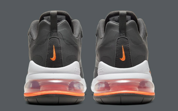 Giay Nike Air Max 270 React 'Iron Grey Total Orange' CZ2528-001