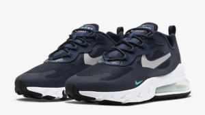 Alternative view of Giày Nike Air Max 270 React 'Obsidian White' CW2628-400