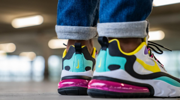 Giày Nike Air Max 270 React 'Bright Violet' AQ4971-101 - Ảnh 8