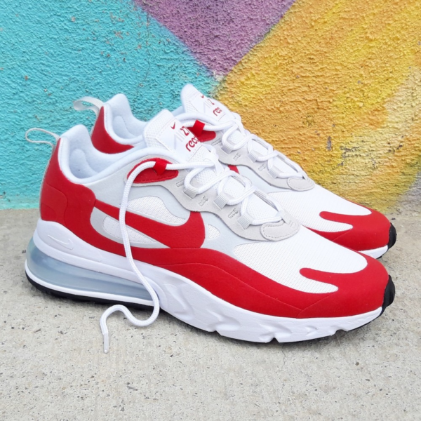 Giày Nike Air Max 270 React Air Max 1 'University Red' CW2625-100 - Ảnh 3