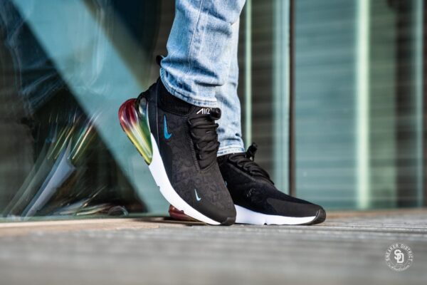 Giày Nike Air Max 270 'Black Laser Orange Ember Glow' AQ9164-003 - Ảnh 6