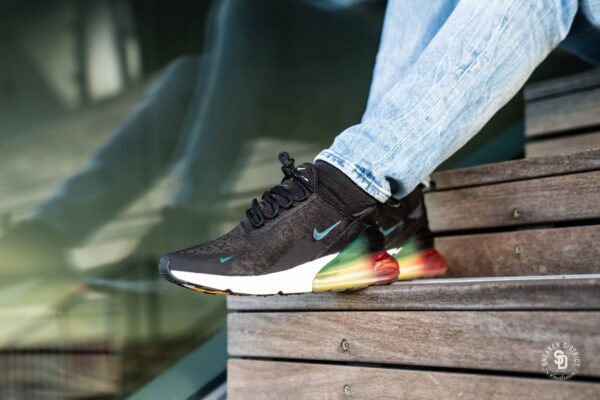 Giày Nike Air Max 270 'Black Laser Orange Ember Glow' AQ9164-003 - Ảnh 4