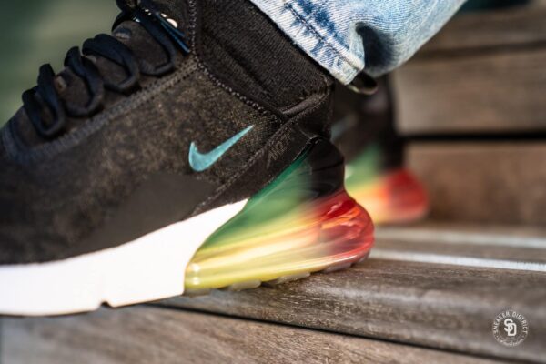 Giày Nike Air Max 270 'Black Laser Orange Ember Glow' AQ9164-003 - Ảnh 5