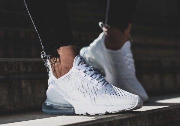 Giày Nike Air Max 270 'Triple White' AT7467-996 - Ảnh 3