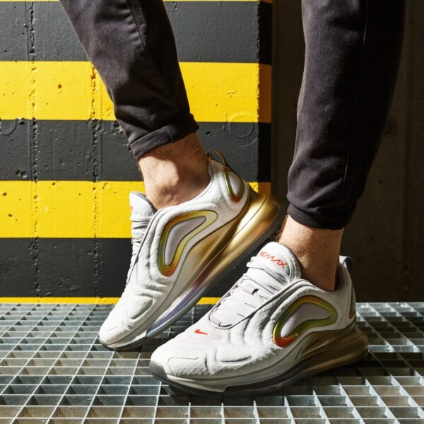 Giày Nike Air Max 720 Gradient 'White Team Orange' CI3870-100 - Ảnh 2