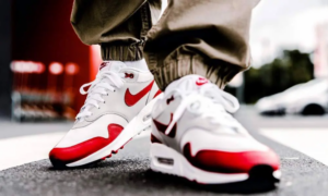 Alternative view of Giày Nike Air Max 90 'Sport Red' AJ7695-100