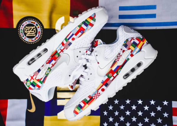 Giày Nike Air Max 90 NIC 'One World' AO5119-100 - Ảnh 6