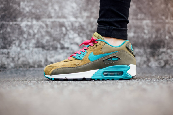 Giày Nike Wmns Air Max 90 Leather 'Dark Loden' 768887-300 - Ảnh 3