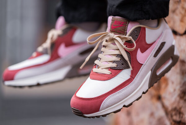 Giày Nike DQM x Air Max 90 'Bacon' 2021 CU1816-100 - Ảnh 4