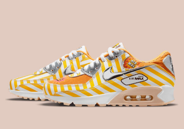 Giày Nike Air Max 90 SE 'Swoosh Mart Fried Chicken' DD5481-735 - Ảnh 5