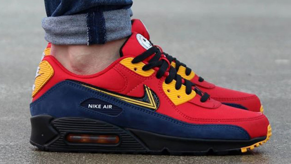 Giày Nike Air Max 90 'City Pack London' 2020 CJ1794-600 - Ảnh 5
