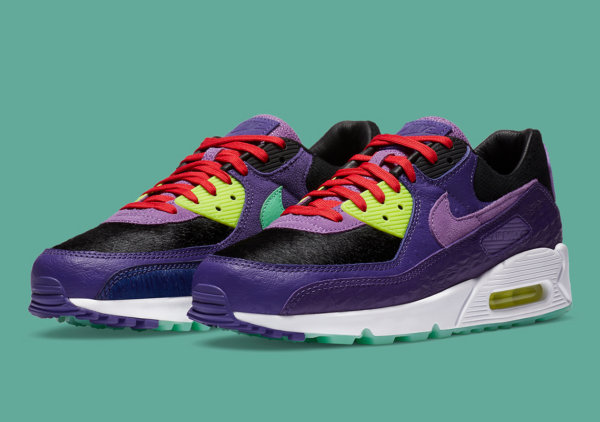 Giày Nike Air Max 90 'Exotic Animal Pack Violet Blend' CZ5588-001 - Ảnh 7
