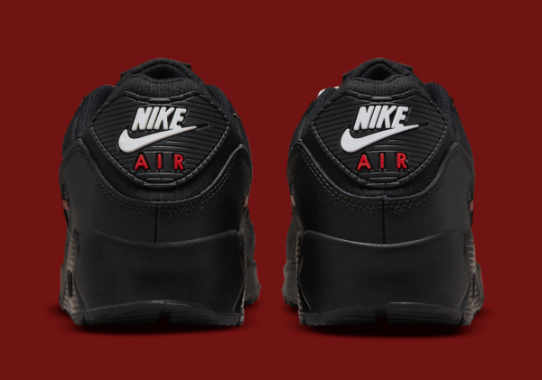 Giay Nike Air Max 90 'Black Sport Red' DC9388-002