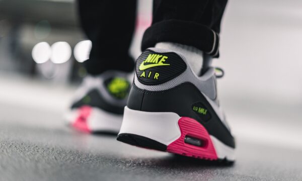 Giày Nike Air Max 90 Essential 'Grey Pink Volt' AJ1285-020 - Ảnh 5
