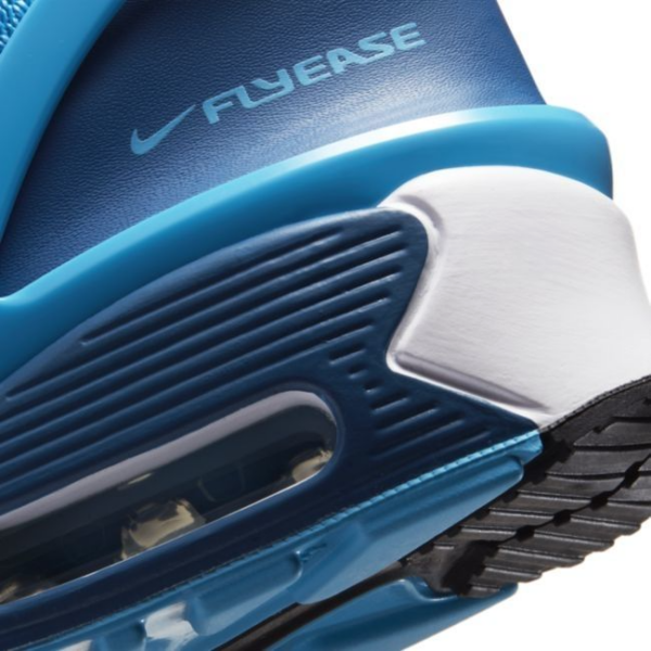 Giày Nike Air Max 90 FlyEase GS 'White Industrial Blue' CV0526-103 - Ảnh 5