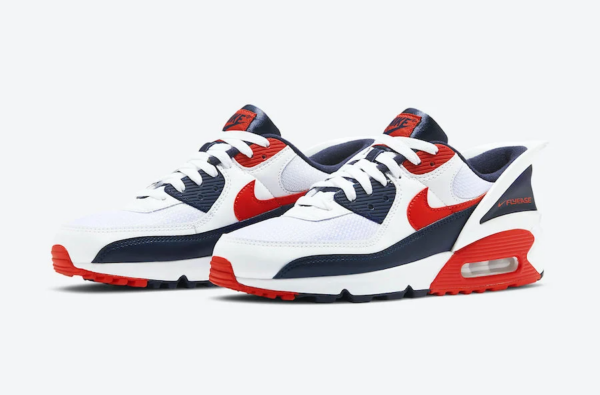 Giày Nike Air Max 90 Flyease 'USA' CU0814-104 - Ảnh 3