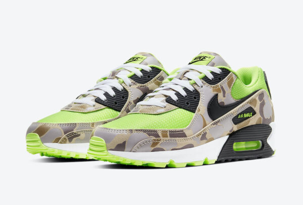 Giày Nike Air Max 90 'Green Camo' CW4039-300 - Ảnh 5