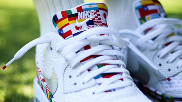 Giày Nike Air Max 90 NIC 'One World' AO5119-100 - Ảnh 3
