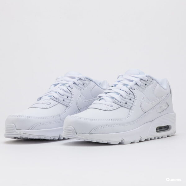 Giày Nike Air Max 90 Leather GS 'White' CD6864-100 - Ảnh 5