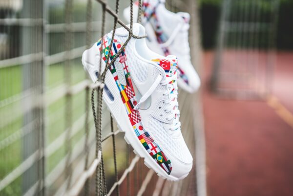 Giày Nike Air Max 90 NIC 'One World' AO5119-100 - Ảnh 8