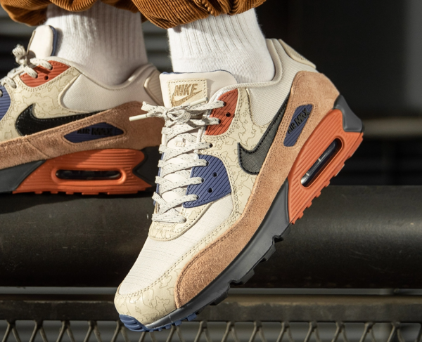 Giày Nike Air Max 90 NRG Desert Sand 'Camowabb' CI5646-001 - Ảnh 2