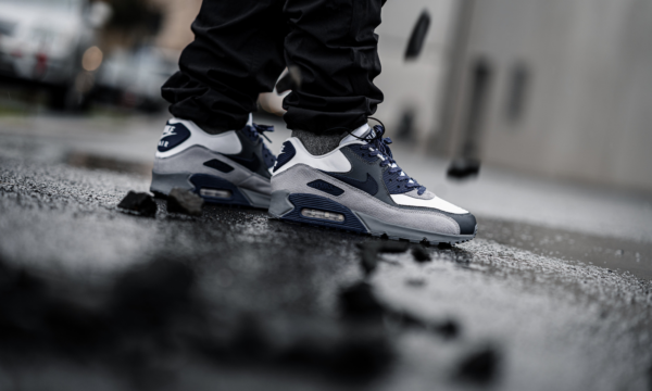 Giày Nike Air Max 90 NRG 'Lahar Escape Indigo' CI5646-100 - Ảnh 4