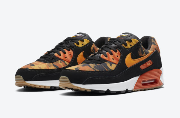 Giày Nike Air Max 90 'Orange Camo' CZ7889-001 - Ảnh 6