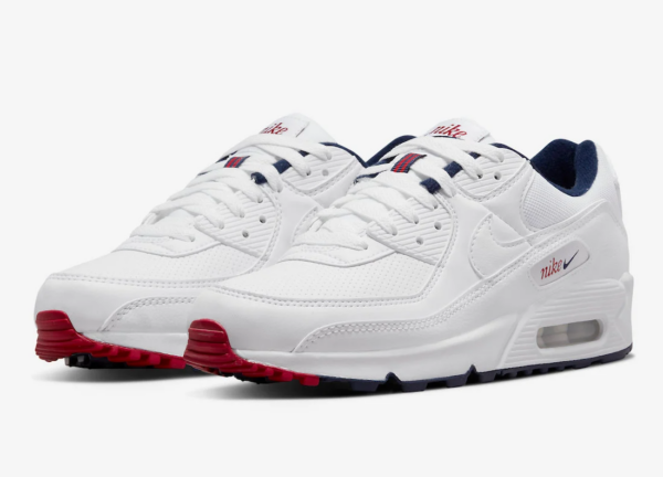 Giày Nike Air Max 90 'Paris White' DJ5414-100 - Ảnh 6
