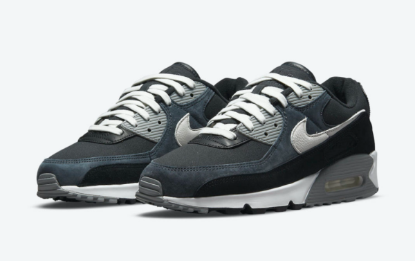 Giày Nike Air Max 90 Premium 'Off Noir Particle Grey' DA1641-003 - Ảnh 7