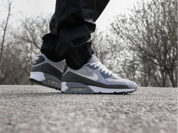 Giày Nike Air Max 90 Premium 'Light Smoke Grey' DA1641-001 - Ảnh 7