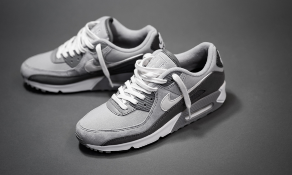 Giày Nike Air Max 90 Premium 'Light Smoke Grey' DA1641-001 - Ảnh 4