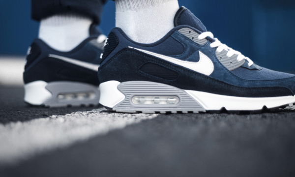 Giày Nike Air Max 90 Premium 'Obsidian' DA1641-400 - Ảnh 6