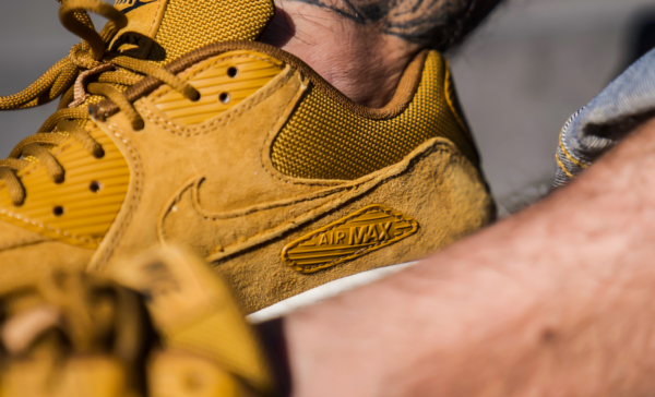 Giày Nike Air Max 90 Ultra 2.0 Leather 'Wheat Pack' 924447-700 - Ảnh 3