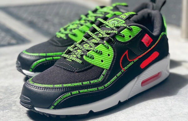 Giày Nike Air Max 90 'Worldwide' CK6474-001 - Ảnh 3