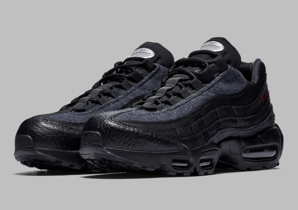 Giày Nike Air Max 95 Metal Studs 'Black' AT6146-001 - Ảnh 6