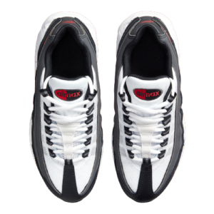 Alternative view of Giày Nike Air Max 95 GS Iron Grey Red CJ3906-105