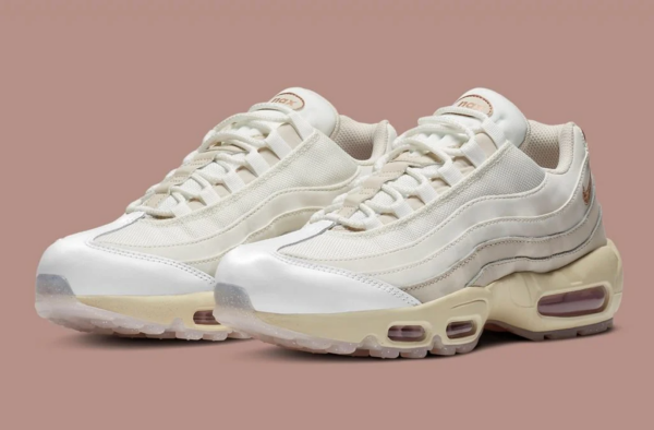Giày Nike Wmns Air Max 95 'Mountain White Bronze' CT1897-100 - Ảnh 4