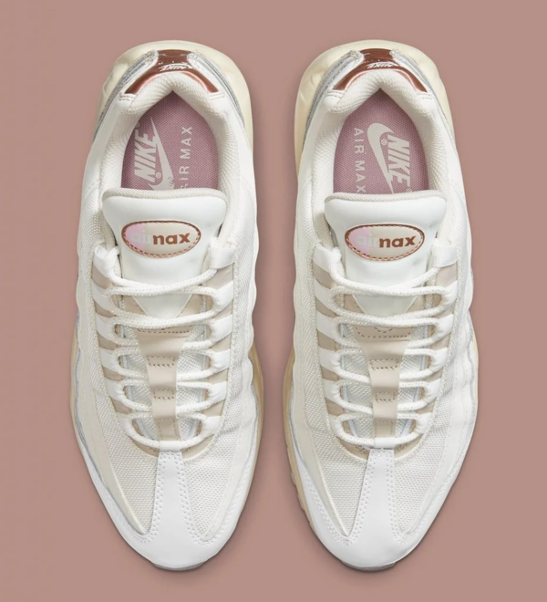 Giày Nike Wmns Air Max 95 'Mountain White Bronze' CT1897-100 - Ảnh 6