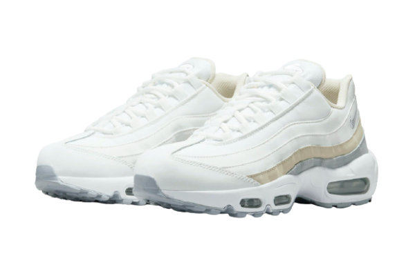 Giày Nike Air Max 95 White Beige Grey DA8731-100 - Ảnh 2