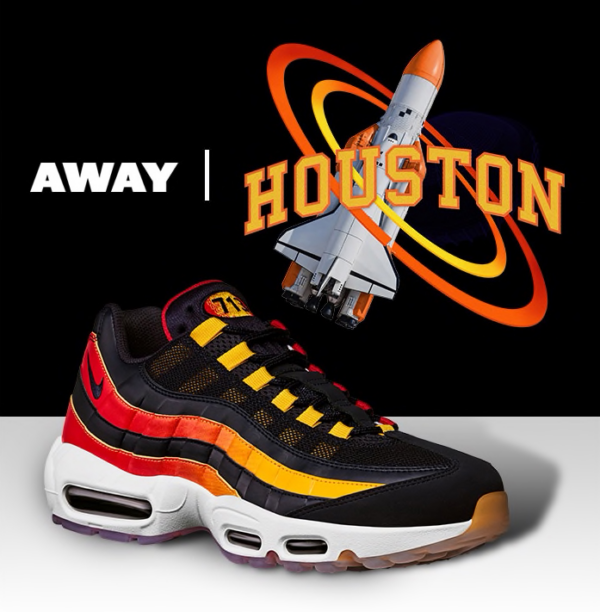 Giày Nike Air Max 95 'Hoston Away' AV7939-400 - Ảnh 4