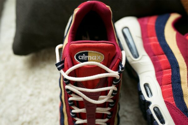 Giày Nike Air Max 95 Premium 'Red Crush' 538416-603 - Ảnh 6