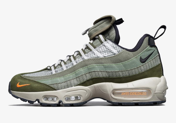 Giày Nike Air Max 95 SE Medium Olive DD5365-222 - Ảnh 5