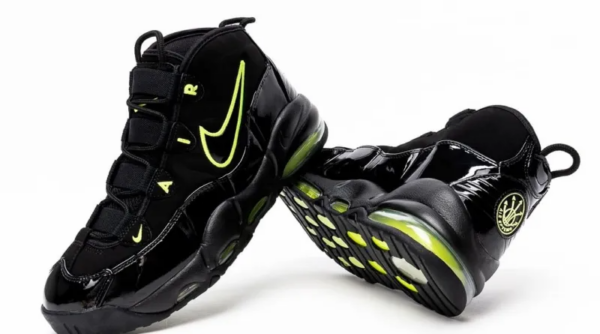 Giày Nike Air Max Uptempo 'Black Volt' CK0892-001 - Ảnh 4