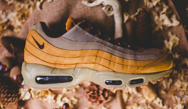 Giày Nike Air Max 95 Premium 'Wheat' 538416-700 - Ảnh 4