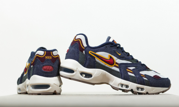Giày Nike Air Max 96 II QS 'Blackened Blue' DJ6742-400 - Ảnh 2