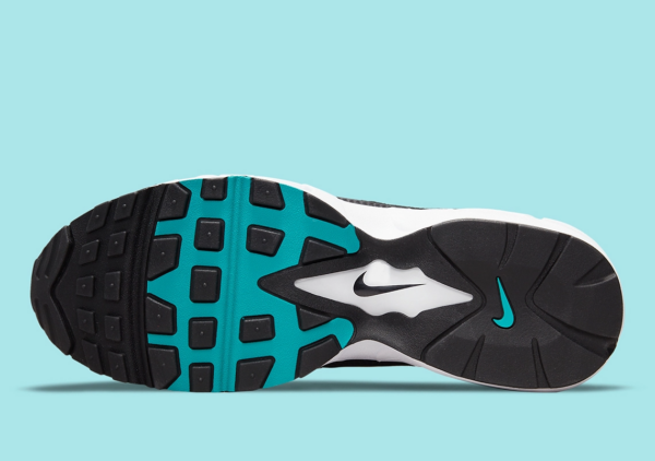 Giày Nike Air Max 96 2 'White Mystic Teal' CZ1921-101 - Ảnh 5
