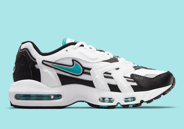 Giày Nike Air Max 96 2 'White Mystic Teal' CZ1921-101 - Ảnh 3