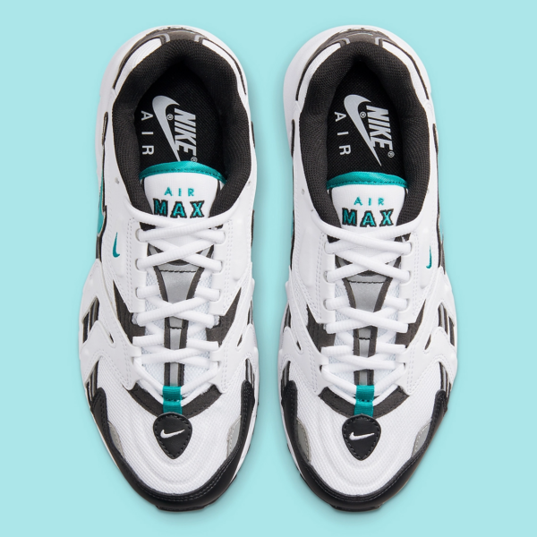 Giày Nike Air Max 96 2 'White Mystic Teal' CZ1921-101 - Ảnh 2